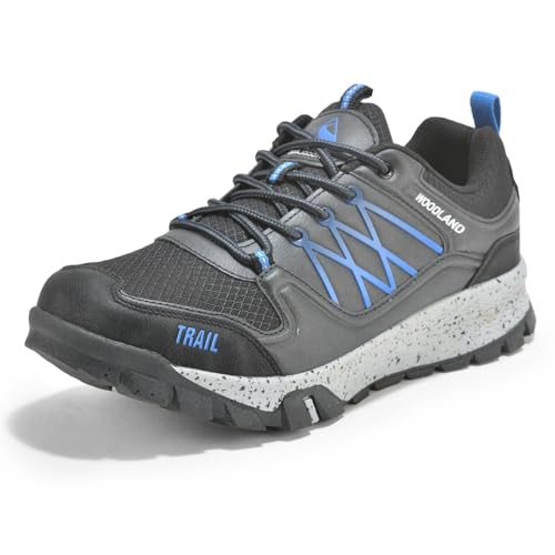Woodland Men's Black MESH Sports Shoes-6 UK (40EURO) (22YG292HS)