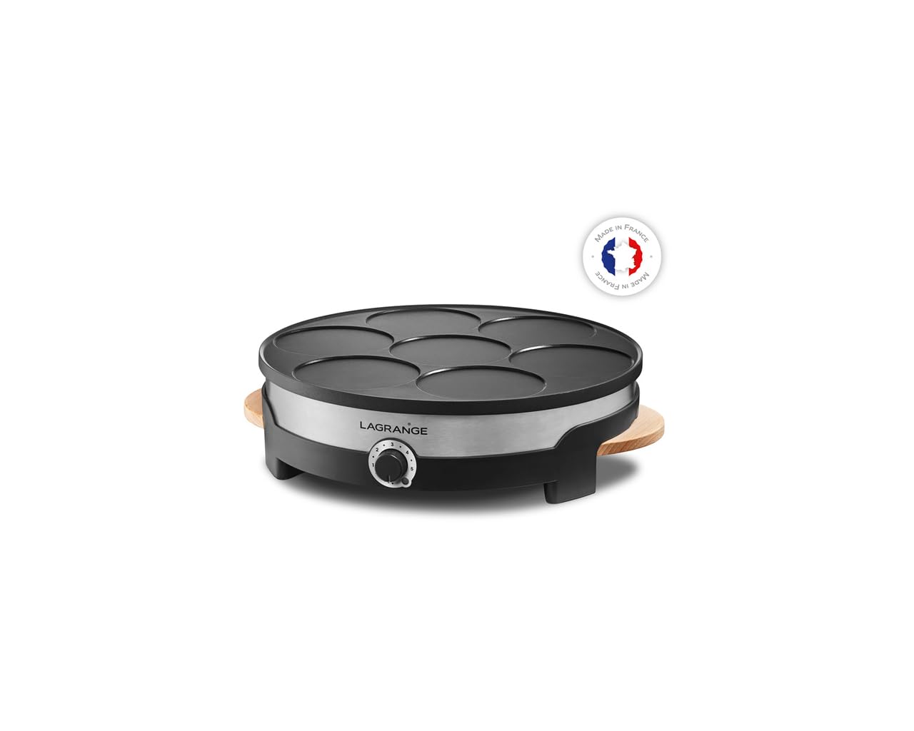 Lagrange Tradi'® Duo Crêpes-Pfanne, 1500 W, Schwarz