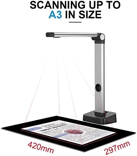 JOYUSING 14MP A3 Dokumentumszkenner Hordozható OCR PDF Word Konverter
