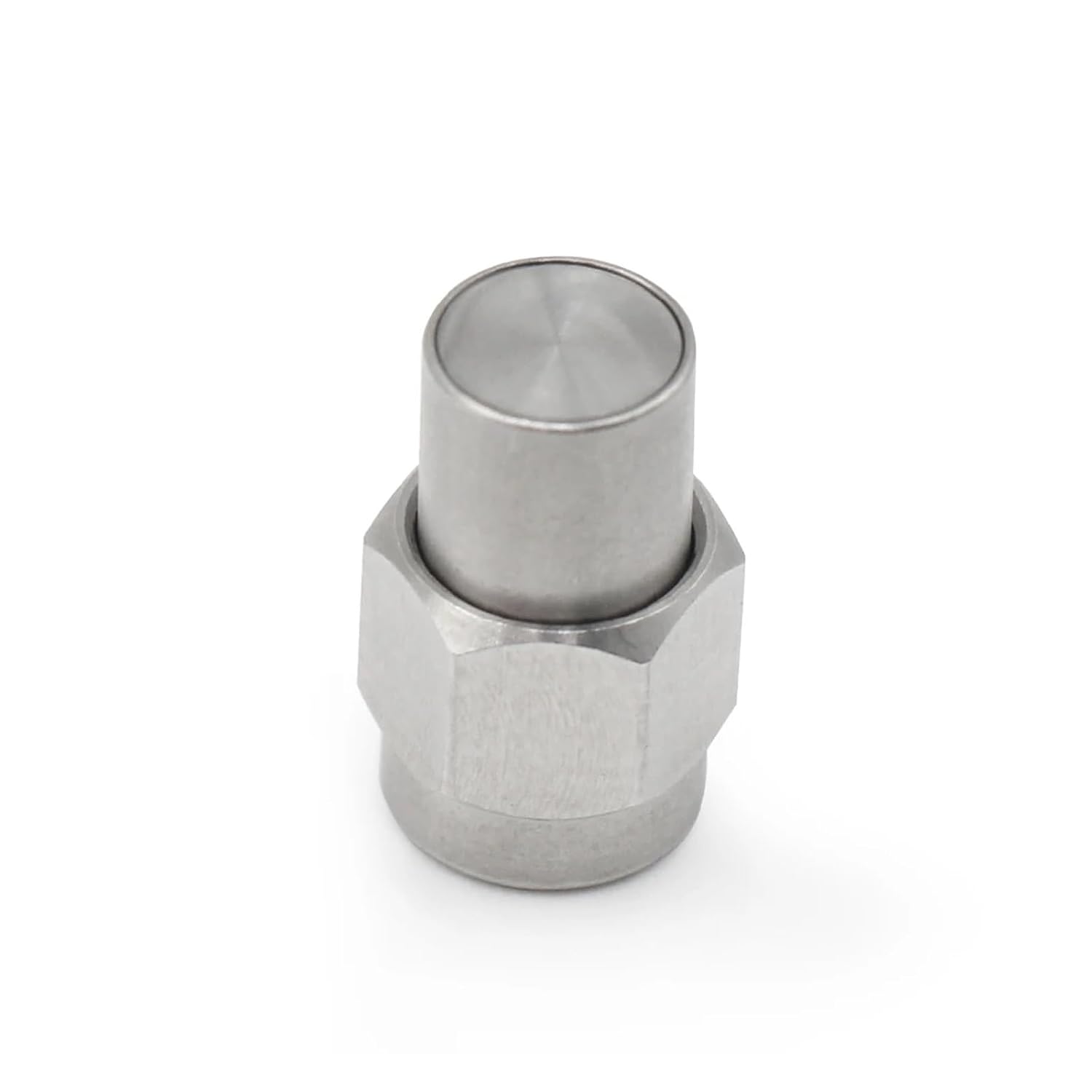 27GHz 1W SMA Male Coaxial Terminal Dummy Load 1 Watt 50 Ohm Brass Straight Coaxial Adapter Attenuator BC-TE01-01