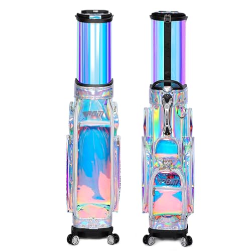 GOYOHOME StobO Golf Bag h s Kp NuP[X yXړɂ 4֐ÉLX^[&Xgbv RpNg݌v @\ ԗ֕t Y fB[X LfBobO(C{[J[)