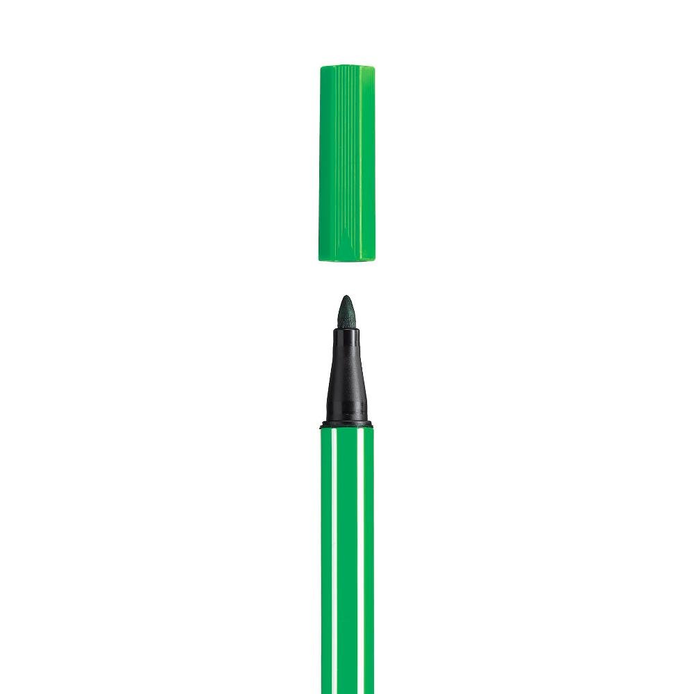 Stabilo Pen 68 - Pennarello Verde Foglia, Punta Media 1mm: Il Colore Che Accende La Fantasia, Dal Bullet Journal Ai Mandala!