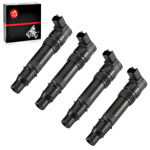 Image of Ignition Coils 4PCS for Kawasaki ZX1400 ZX1000 Ninja ZX-14 ZX-14R ZX14 ZX-10R Concours 14 ZG1400 2008-2023 21171-0005 21171-0029