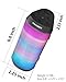 ANCOBER Bluetooth Speaker with Light, Stereo Sound