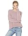 Produktbild Amazon-Marke: Daily Ritual, Damen-Pullover im Boxy-Schnitt, 100 % Baumwolle, Rundhalsausschnitt, Violett (Lilac Lilac), US M (EU M - L)