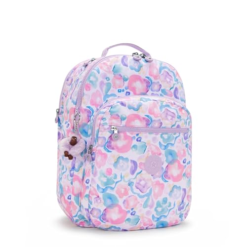 Image of Kipling Women's Seoul Extra Large 17 inch Laptop Backpack, Durable, Roomy with Padded Shoulder Straps, Built-In Protective Sleeve