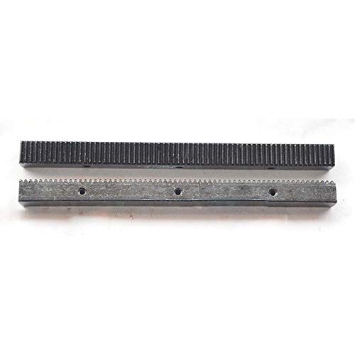 Image of 1Mod 15x15x200mm Gear Rack #45 Steel Black Oxide High Frequency Processed x 1Pc