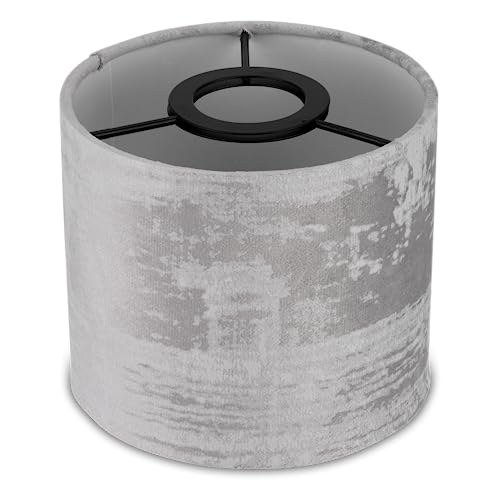 DECOMELODY Glas Lampenschirm - Mattierter Ersatzschirm 22x22x11cm