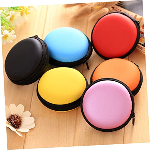 Earbuds Bag Zipper Portable Coin Pouch for Headphones Earphone Case Cable Bag Memory Card Holder Pouch for Usb and Disk4