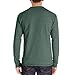 PEGENO Men's Casual Slim Fit Long Sleeve Henley T-Shirts Cotton Shirts (US Large, A2 VG-Green)