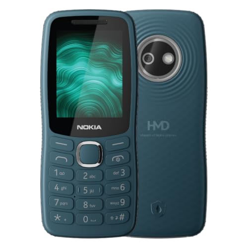 Image of Nokia 123 Shield 2G Keypad Mobile Phone | Water Resistant| Dust Resistant | Strong Signal| PhonePe| Long Lasting Battery | Strong Torch | 1‑Year Replacement Guarantee | Type-C Charging | Green
