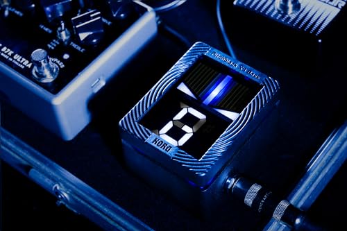 Image of Korg Pitchblack XS Compact Chromatic Bass Guitar Pedal Tuner w / Four Display Modes and High Visibility Display (PBXSBASS)