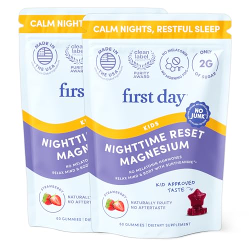 FIRST DAY Magnesium for Kids Gummies – Calm Kids Magnesium