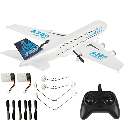 PLRB TOYS RC Plane Remote Control Airplane RC Plane,2.4Ghz DIY 2 Channels Radio Control Airplane...