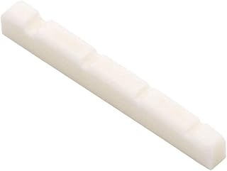 IUPPA Cattle Bone White Nut 38mm Replacement for 4-String Electric Bass Guitar
