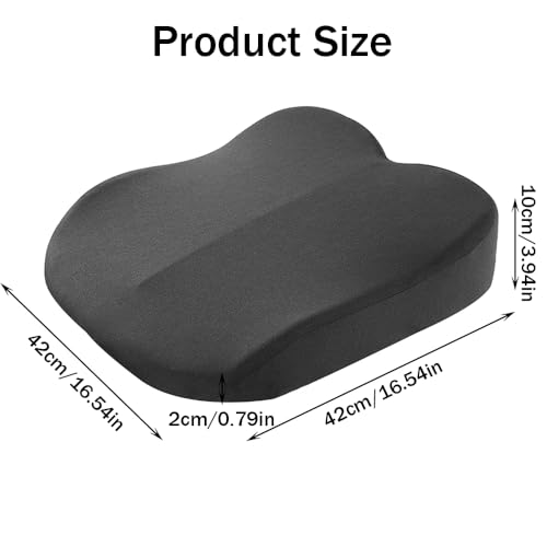 Coussin de siège de voiture en mousse à mémoire de forme ergonomique et haute densité