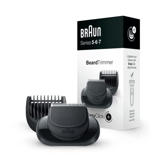 Braun Afeitadora Eléctrica Hombre, Accesorio EasyClick para Máquina de Afeita Barba, Series 5, 6 y 7