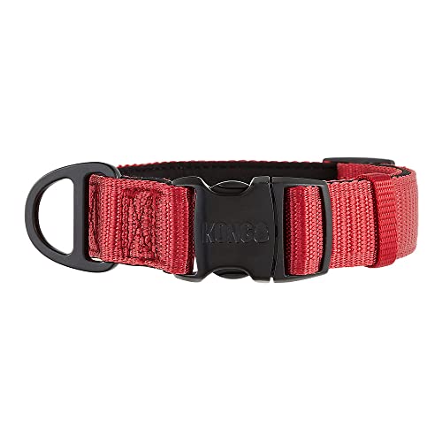 KONG Max HD Ultra Durable Neoprene Padded Dog Collar (Medium, Red) by KONG - Used condition - US$17.43