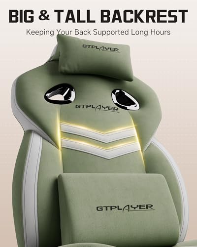 Image of GTPLAYER Gaming Chair for Adults, Ergonomic High Back Chair with Footrest