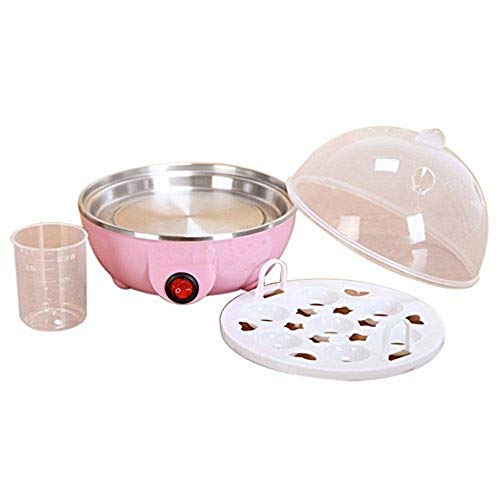 Image of GHE GHORI Enterprise 7 Egg Electric Boiler & Steamer - Compact Plastic Poacher for Fast Egg Cooking | Automatic Mini Egg Cooker for Home Kitchen Use (Multicolor)