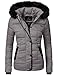 Produktbild Marikoo Damen Winter Jacke Steppjacke Unique Grau Gr. S