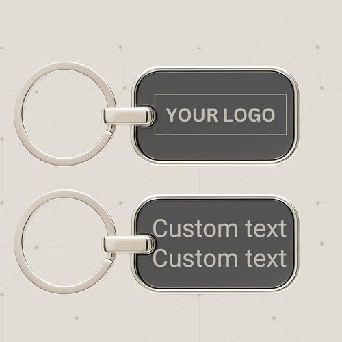 tinydabba Custom Engraved Metal Keychain – Personalized Laser Engraving by tinydabba - 4
