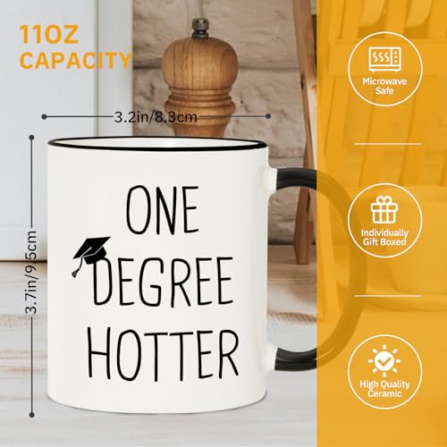 2025graduationgiftsforherhim11ozceramiconedegreehottermugfunnycollegemasterdegreephdgraduationgiftforwomenmen Urban Country Home Decor 2025 graduation gifts for her him 11oz ceramic one degree hotter mug funny college master degree phd graduation gift for women men urban country home decor