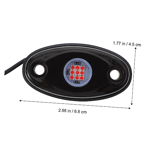 ERINGOGO 4 Peças Luzes De Chassi De Carro Underglow Lâmpada De Néon Luzes LED De Carro Lâmpada De Ro