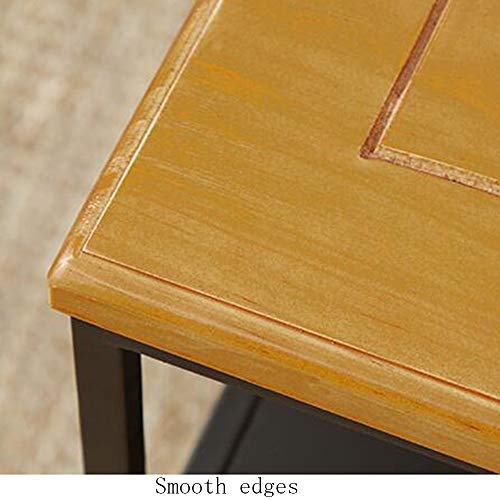 Mesa auxiliar apilable para sofá con 4 sillas compactas y ruedas 6