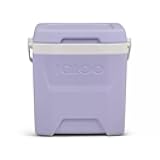 Igloos Cooler Hard-Sided Ice Chest, Insulated Portable Cooler, Heavy-Duty, Leak-Resistant Lid, Lightweight Ergonomic Handle