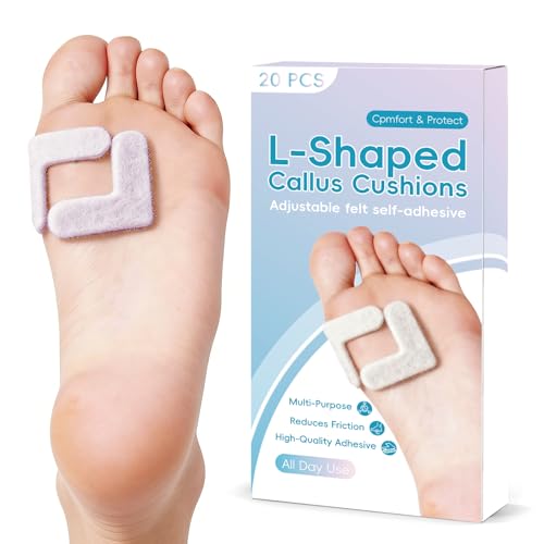 Cut-to-Fit L-Shaped Callus Pads