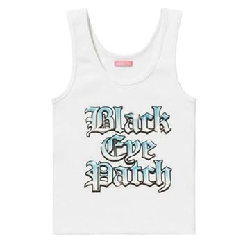 blackeyepatch タンクトップ ブラックアイパッチ　ギャル Amazon.co.jp: THEBLACKEYEPATCH ブラックアイパッチ タンク