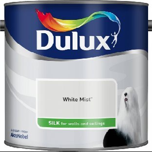 Dulux Silk 2.5L White Mist
