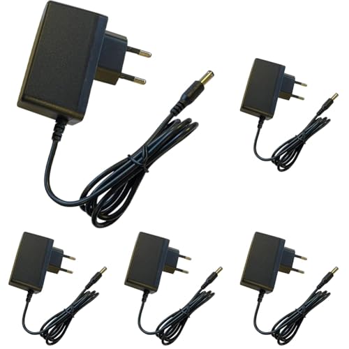 Prise adaptateur secteur universel 5V 2A avec câble 115cm pour caméra de sécurité et box TV