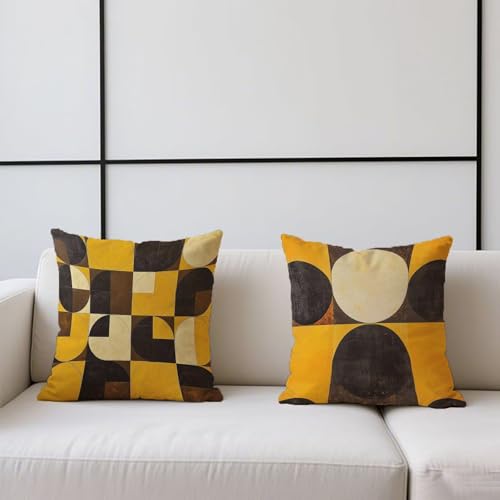 Housse de coussin 60x60 noir imperméable K-92 pour déco extérieure et canapé - 5