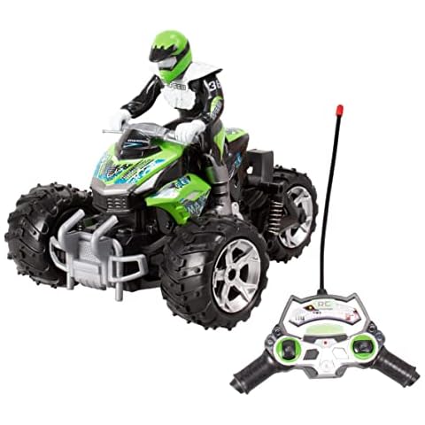 Xtrem Raiders - Desert Squad Pro - Remote Control Motorbike - Quad Bike - 6 Year Old Boy Gifts - Off Road Toy Remote Control For 6 Year Old Or More - Rc Motorbike Cover