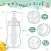 Tessco 2 Pcs 13'' Big Baby Bottles for Baby Shower Games, Large Plastic Milk Bottle Bank, Giant Candy Bottle for Boy or Girl Party Favor (White)