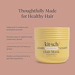 Kitsch Deep Conditioning Hair Mask – Moisturizing Hair Mask for Damaged Hair with Coconut Oil – Hydrating, Strengthening & Frizz-Reducing Hair Care Treatment for Curly, Coily & All Hair Types - 10 oz - Image 4
