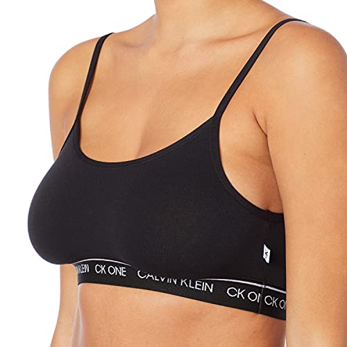 Sutiã Top Alças One Basic, Calvin Klein, Feminino, Preto, P