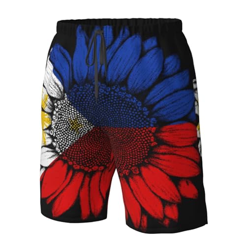Pantalones Cortos Swim Trunks Ajustable Short Deportivo Elásticos Bañador Hombre para Playa Natación Piscina L