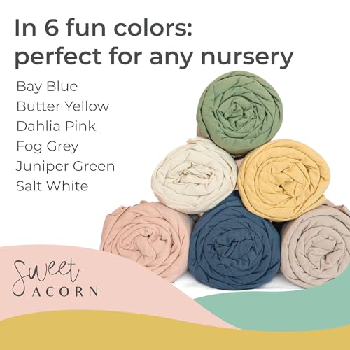 Sweet Acorn 3 Piece Toddler Bedding Sets - Organic Cotton Jersey Knit - Fits Convertible Cribs And Mattresses thumb #6