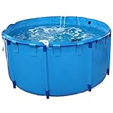 3フィート4フィート5フィート6フィート8フィート10フィート13フィート16フィート16フィート26フィート30フィート33フィート地上プール、大型/ミニ裏庭ホーム屋外メタルフレームプール、排水管付き バルブ、ブルーリラックス プール(カラー: D x H、サイズ