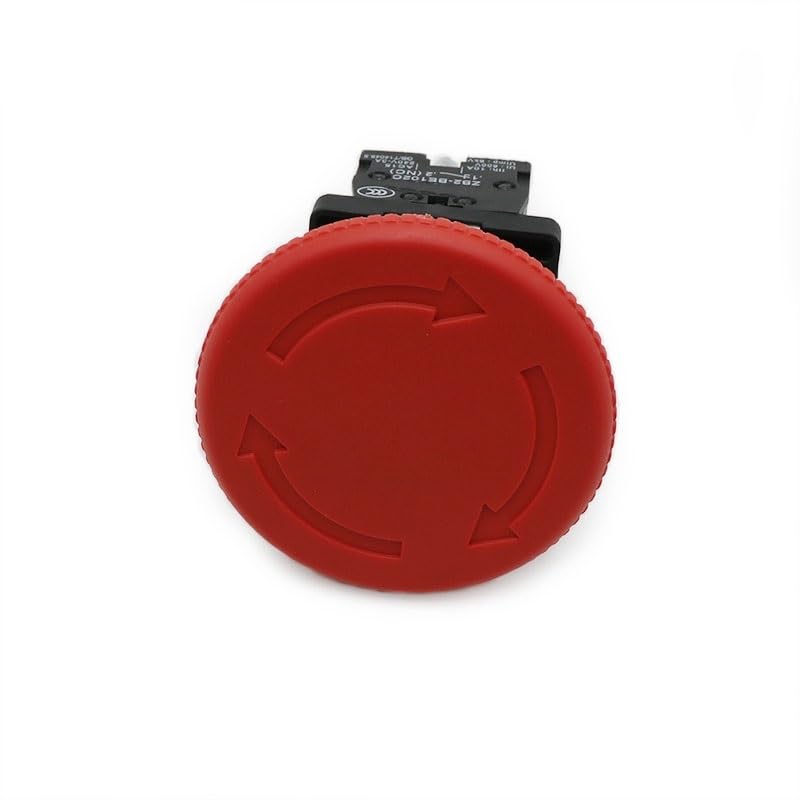 Interrupteur d'arrêt d'urgence 22mm XB2-ES642 commutateur à bouton poussoir NC