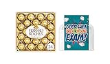 Vending India X Ferrero Congratulations Gift Combo - Ferrero Rocher T24 With a Personalised / Customised Greeting Card - 'Good Luck With Exam Cards' ( Good Luck with Your Exam)