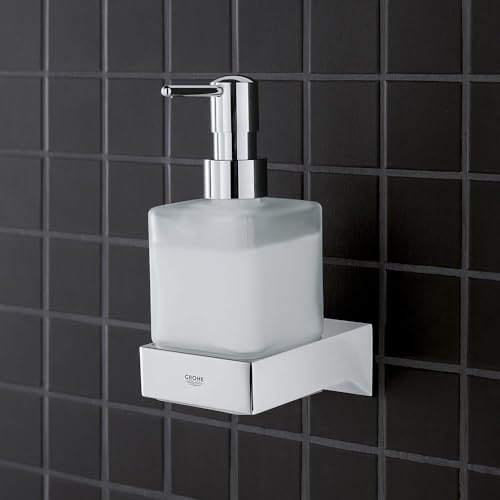 GROHE Selection | Bathroom Accessories | Cube holder for glass/soap dish/soap dispenser | Chrome | 40865000 - Image 2