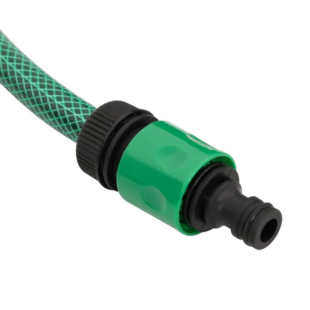 Mangloder Poolschlauch Grün aus PVC 10 m, 3-lagig verstärkt, flexibel und knickfrei, mit Anschluss Set für Pool, Garten, Wasserpumpe, Filter und Skimmer