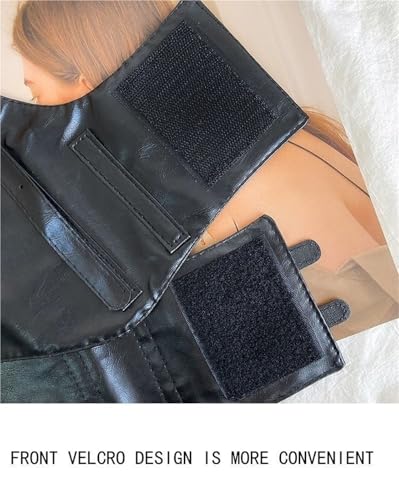 Punk Body Chain Leather Belt For Women Goth BDSM Lingerie Bondage Corset Harness Belt Rave Fashion Accessories(Black)2