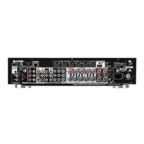 Marantz NR1711 Receptor AV Ultra HD 8K Slim 7.2 Channel (modelo 2020) – Wi-Fi, Bluetooth, HEOS integ