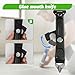 Caulking Tool 6 in 1 Sealant Finishing Tool & Grout Remover Scraper with 6 Silicone Pads, Sealant Removal and Trimming Tool with Squeegee for Bathroom, Window, Door, Kitchen