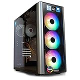 Spielspass Pur - angetrieben wird dieser Rechner durch einen Intel Coffee Lake i7 9700KF 8x3.6 GHz (Turbo 8x4.9 GHz). Beeindruckende und hochauflösende Bilder mit der Grafikkarten-Technologie der nVidia Geforce RTX 2070 Super - 8GB